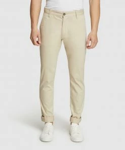 Oxford Stretch Skinny Organic Cotton Chinos Sand