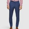 Oxford Auden Wool Suit Trousers Navy
