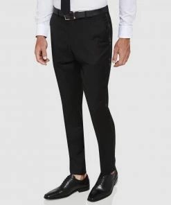 Oxford Dinner Suit Trousers W/Satin Tape Black -Men's Pants Online Shop http3A2F2Fstatic.theiconic.com .au2Fp2Foxford 8476 7529341 4