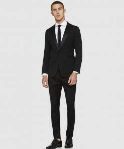 Oxford Dinner Suit Trousers W/Satin Tape Black -Men's Pants Online Shop http3A2F2Fstatic.theiconic.com .au2Fp2Foxford 8480 7529341 6