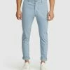 Oxford Danny Casual Organic Cotton Chinos Air Force Blue