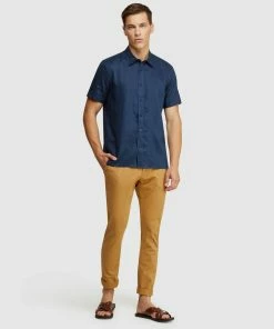 Oxford Stretch Skinny Organic Cotton Chinos Camel -Men's Pants Online Shop http3A2F2Fstatic.theiconic.com .au2Fp2Foxford 9815 8686641 5