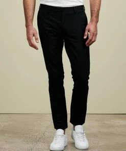 Polo Ralph Lauren Stretch Military Flat Pants - ICONIC EXCLUSIVE Polo Black