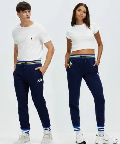 Polo Ralph Lauren Ao Graphic Athletic Fleece Pants - Unisex French Navy