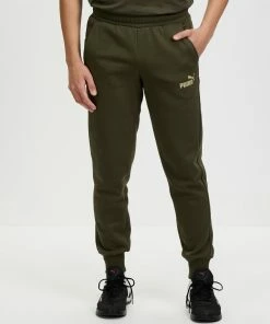 Puma Essentials Logo Pants Grape Leaf