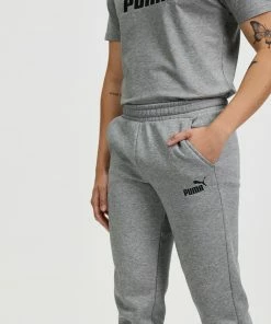 Puma Essentials Logo Pants Medium Gray Heather -Men's Pants Online Shop http3A2F2Fstatic.theiconic.com .au2Fp2Fpuma 0738 2022131 4