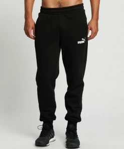 Puma Essential Logo Fleece Pants Puma Black