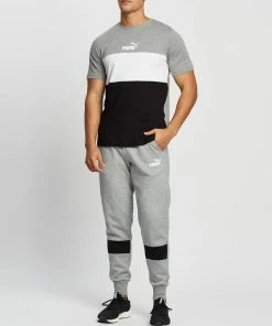 Puma Essentials+ Colour Block Sweatpants Medium Grey Heather -Men's Pants Online Shop http3A2F2Fstatic.theiconic.com .au2Fp2Fpuma 5625 7683121 5