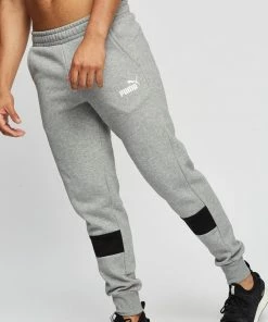Puma Essentials+ Colour Block Sweatpants Medium Grey Heather -Men's Pants Online Shop http3A2F2Fstatic.theiconic.com .au2Fp2Fpuma 5663 7683121 4