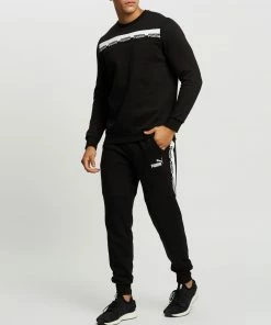 Puma Amplified Terry Pants Puma Black -Men's Pants Online Shop http3A2F2Fstatic.theiconic.com .au2Fp2Fpuma 6053 0108021 5