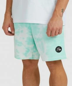 Quiksilver Mens Cloud Dye Otway 19" Sweat Shorts BLUE TINT TIE DYE -Men's Pants Online Shop http3A2F2Fstatic.theiconic.com .au2Fp2Fquiksilver 0498 4470251 3