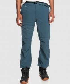 Quiksilver Mens Sea Bed Cargo Pants MIDNIGHT NAVY