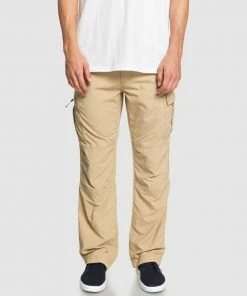 Quiksilver Mens Waterman Skipper Lightweight Cargo Pants INCENSE