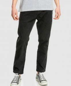 Quiksilver Mens Disaray Tapered Corduroy Pants TARMAC