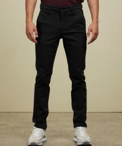 Rag & bone Fit 2 Classic Action Loopback Chinos Barely Black