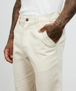 Rhythm Essential Twill Trousers Natural -Men's Pants Online Shop http3A2F2Fstatic.theiconic.com .au2Fp2Frhythm 3027 2050941 4