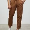 Rhythm THE ICONIC 10TH BIRTHDAY EXCLUSIVE - Linen Sunday Pants Almond