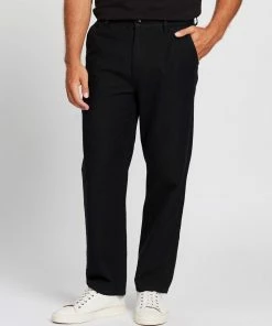 Rhythm Classic Fatigue Pants Black