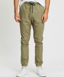 Rusty Hook Out Elastic Pants Prairie