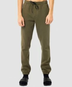 Rusty One Hit Wonder Trackpant GUN GREEN