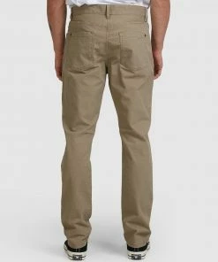 RVCA Daggers Twill Pants WOOD -Men's Pants Online Shop http3A2F2Fstatic.theiconic.com .au2Fp2Frvca 3429 9268301 3