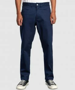 RVCA New Dawn Pressed Pant NAVY MARINE