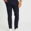 SABA Judd Slim Dress Chino Pants Dark Navy