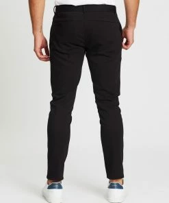 SABA Judd Slim Dress Chino Pants Black -Men's Pants Online Shop http3A2F2Fstatic.theiconic.com .au2Fp2Fsaba 0131 0816401 3
