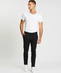 SABA Judd Slim Dress Chino Pants Black -Men's Pants Online Shop http3A2F2Fstatic.theiconic.com .au2Fp2Fsaba 0135 0816401 5