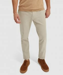 SABA Judd Tapered Dress Chino Pants Stone