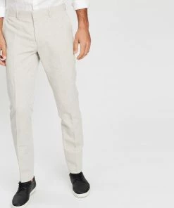 SABA Ellis linen item pant beige -Men's Pants Online Shop http3A2F2Fstatic.theiconic.com .au2Fp2Fsaba 2392 216909 4