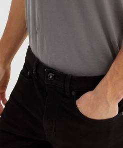 SABA Carson Tapered Leg Jeans Black -Men's Pants Online Shop http3A2F2Fstatic.theiconic.com .au2Fp2Fsaba 4581 3228321 5