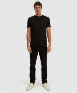 SABA Fitzroy Slim Jeans Black
