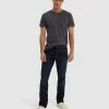 SABA Carson Tapered Leg Jeans Dark Indigo