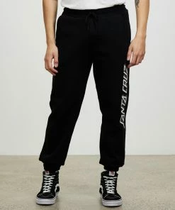 Santa Cruz Classic Strip Camo Track Pants Black