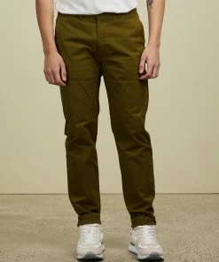 Scotch & Soda Stuart Classic Twill Chinos Khaki