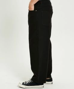Spencer Project Wide Boy Canvas Pants BLACK -Men's Pants Online Shop http3A2F2Fstatic.theiconic.com .au2Fp2Fspencer project 6518 3476251 4
