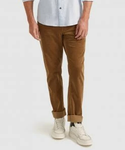 Sportscraft Cooper Cord Pants Almond