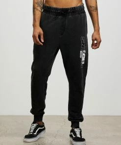 St Goliath Legion Track Pants Washed Black