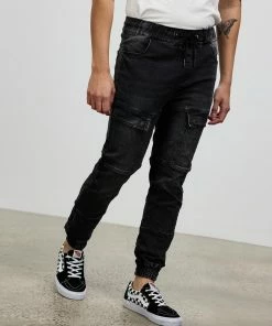 St Goliath Montego Cargo Pants Washed Black -Men's Pants Online Shop http3A2F2Fstatic.theiconic.com .au2Fp2Fst goliath 8202 0237231 4