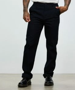Stan Ray Taper Fit Military Chinos Black Herringbone
