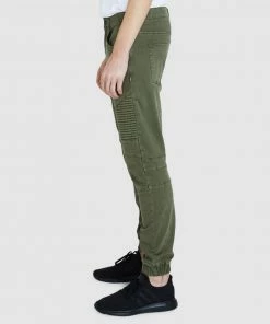 Standard Em2 Cuffed Biker Pants GREEN -Men's Pants Online Shop http3A2F2Fstatic.theiconic.com .au2Fp2Fstandard 1638 3784311 4