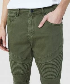 Standard Em2 Cuffed Biker Pants GREEN -Men's Pants Online Shop http3A2F2Fstatic.theiconic.com .au2Fp2Fstandard 1640 3784311 5