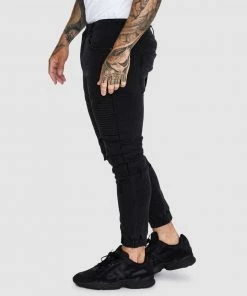 Standard Em 2 Cuffed Biker Pants BLACK -Men's Pants Online Shop http3A2F2Fstatic.theiconic.com .au2Fp2Fstandard 7133 4953601 4