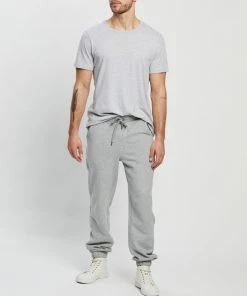 Staple Superior Staple Organic Fleece Joggers Grey Marle -Men's Pants Online Shop http3A2F2Fstatic.theiconic.com .au2Fp2Fstaple superior 1207 4034021 5