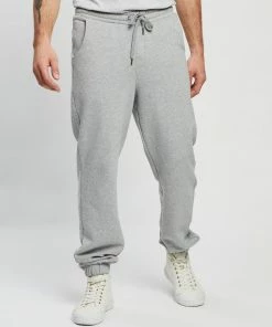 Staple Superior Staple Organic Fleece Joggers Grey Marle
