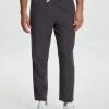 Staple Superior Seeker Linen Blend Pull On Pants Charcoal