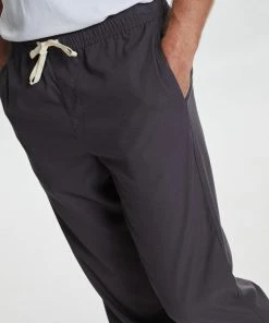Staple Superior Seeker Linen Blend Pull On Pants Charcoal -Men's Pants Online Shop http3A2F2Fstatic.theiconic.com .au2Fp2Fstaple superior 1965 6005131 4