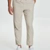 Staple Superior Seeker Linen Blend Pull On Pants Oat