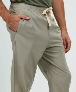 Staple Superior Seeker Linen Blend Pull On Pants Taupe -Men's Pants Online Shop http3A2F2Fstatic.theiconic.com .au2Fp2Fstaple superior 7007 2981931 4